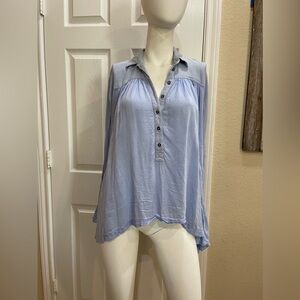 Light Blue Women's Top